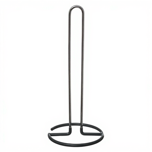 Grey Metal & PVC Paper Holder
