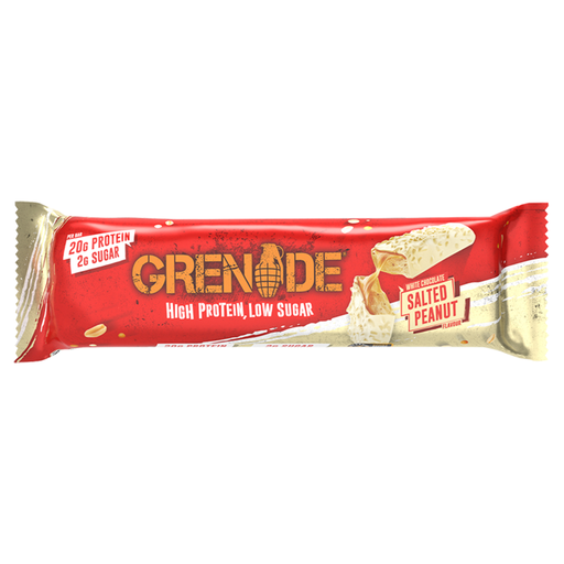 Grenade Protein Nutrition Bar White Chocolate Salted Peanut Flavour