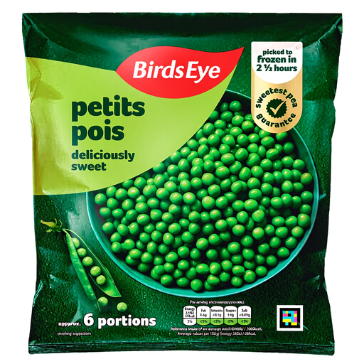 Birds Eye Petits Pois frozen peas, 545 g