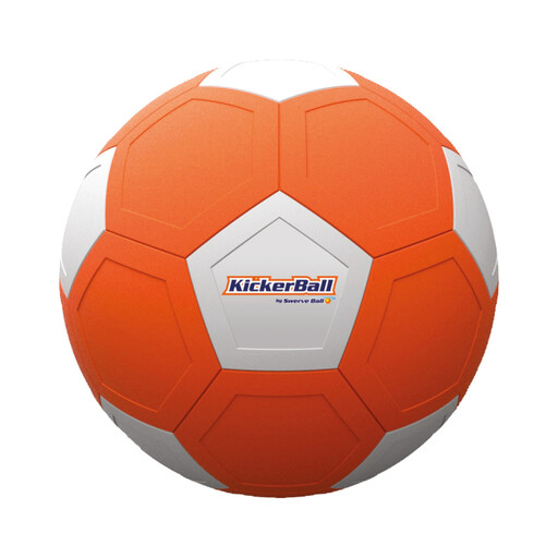 A specially designed football that allows for swerving and curving kicks
