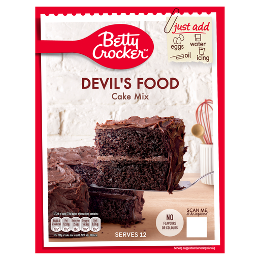 Betty Crocker Devil's Food Cake Mix 425 g