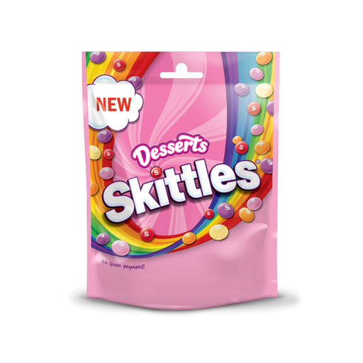 Skittles Vegan Sweets Dessert Flavoured Treat Bag 152g