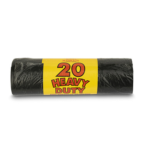Royal Markets 22 micron Black Refuse Sacks