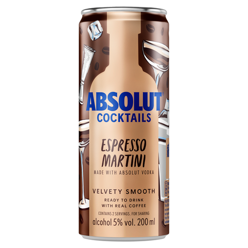 Absolut Espresso Martini 200ml