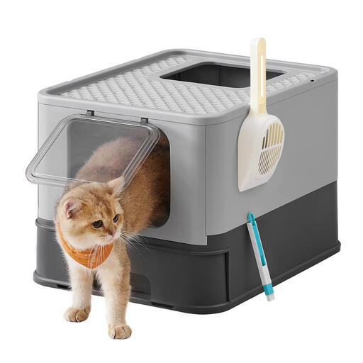 Feandrea Foldable Pull-out Cat Litter Box
