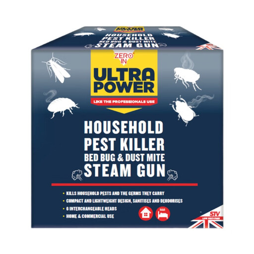 Zero In Ultra Power Bed Bug and Dust Mite Steam Gun