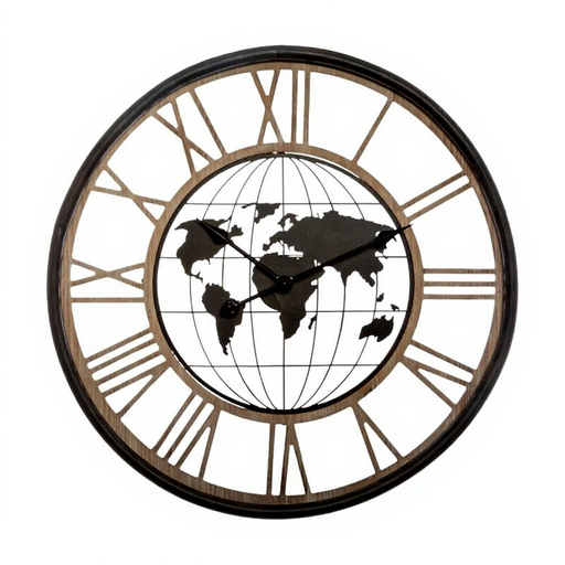Atmosphera Alessio Metal Clock - 67 cm Diameter