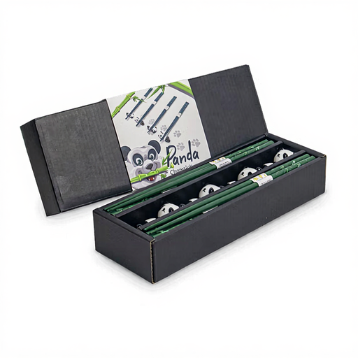 Chopsticks Gift Set Panda with four pairs