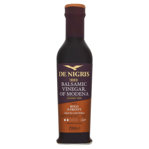 De Nigris Balsamic Vinegar Of Modena Bronze 35% 250ml