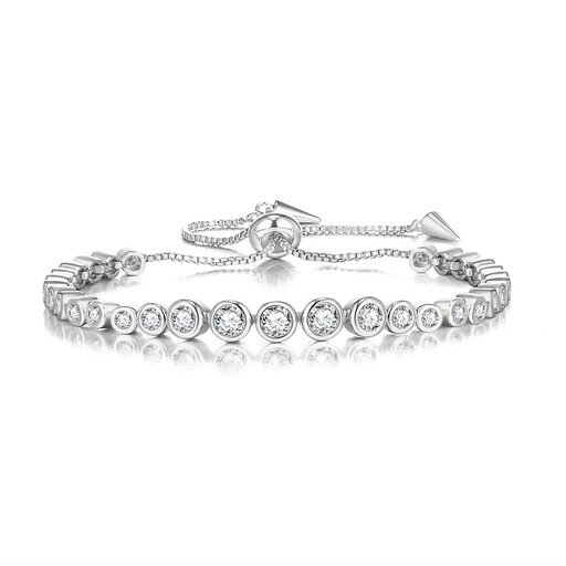 Ever Faith Classic Tennis Bracelet