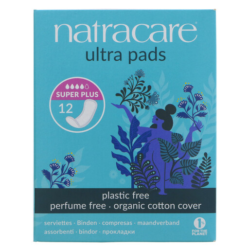 Natracare 超薄超多量卫生巾 12 片装
