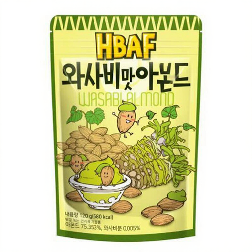 HBAF Almond Wasabi Flavor 120g