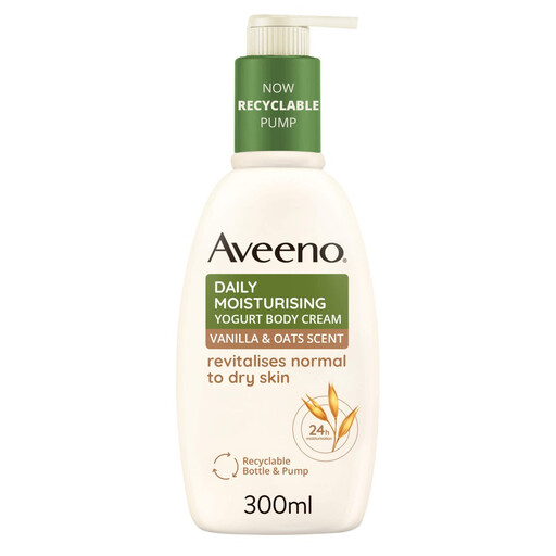 AVEENO Daily Moisturising Yogurt Body Lotion Vanilla & Oat 300ml