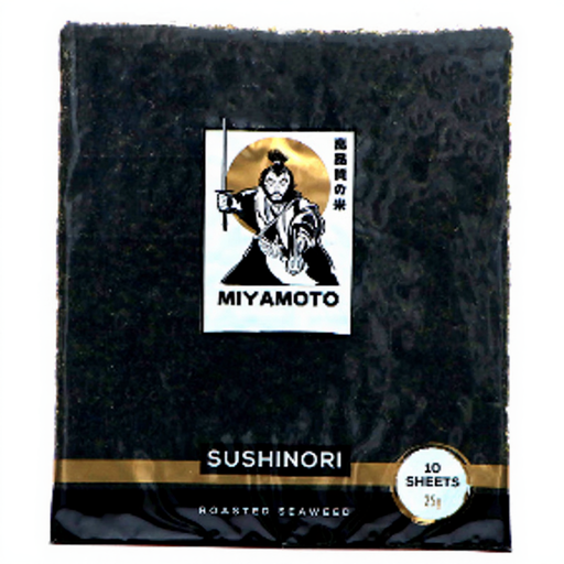 Miyamoto Sushi Nori Roasted Seaweed 10 Sheets