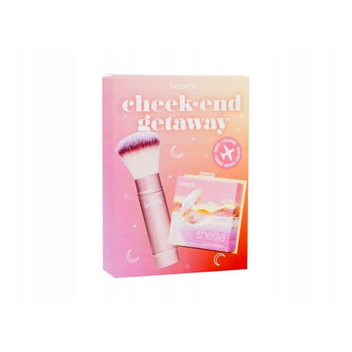 Benefit Cheek-End Getaway Set – Shellie Blush + Multitasking Cheek Brush