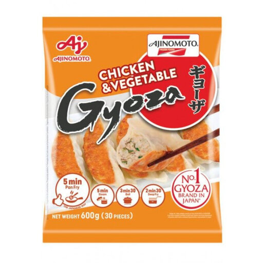 AJINOMOTO Chicken & Veggie Gyoza 600g