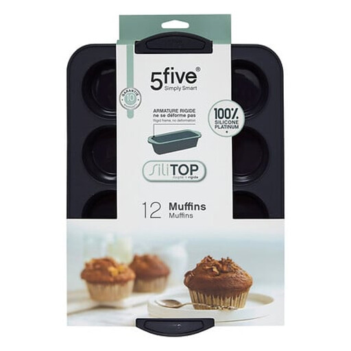 MUFFINS 12 SILIC MOLD SILITOP