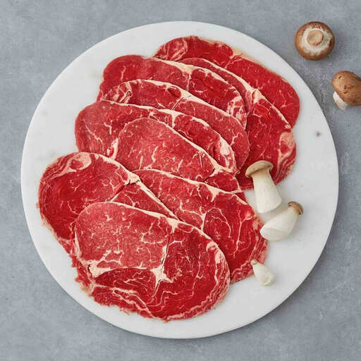 HVC Thinly Sliced Rib Eye Beef 1.2mm for Hot Pot 500g
