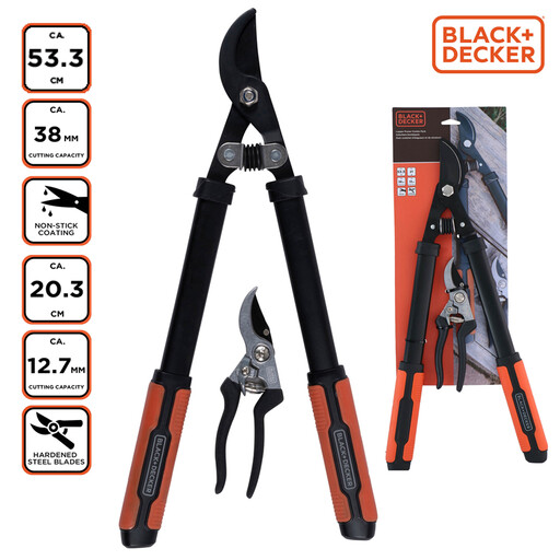 BLACK+DECKER Astscheren-Set