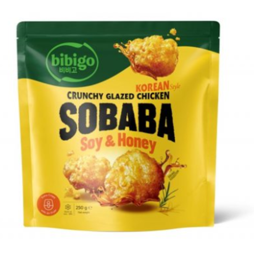 Bibigo Glazed Chicken Sobaba Soy Honey 250g pack