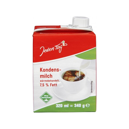 Jeden Tag Evaporated Milk 7.5% Fat