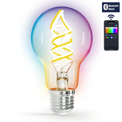 Aigostar Bluetooth Mesh Smart Filament Bulb A60