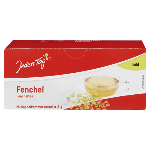 Jeden Tag Fennel Herbal Tea 25 Bags 50g