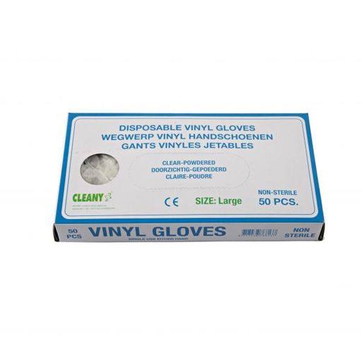 Vinyl gloves size L 50 pcs