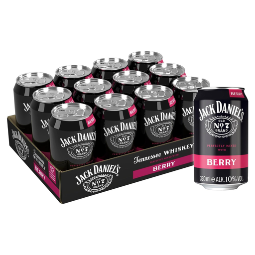 Jack Daniels Old No.7 & Berry 12er Pack
