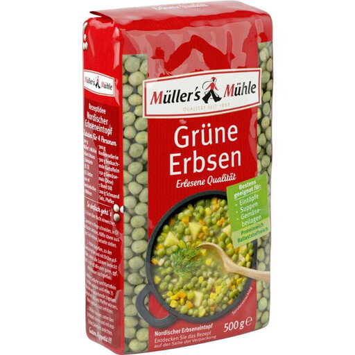 Müller's Mühle Green Peas 500g