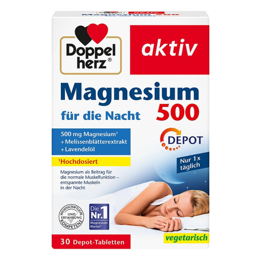 Doppelherz Magnesium 500 F?R DIE NACHT