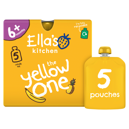 Ella's Kitchen Smoothie Snack Yellow Fruit 6+ Months