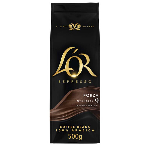 L'OR Espresso Forza Coffee Beans - 500 g