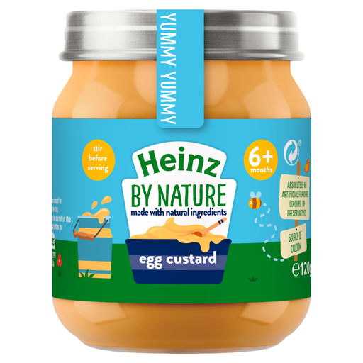 Heinz Egg Custard 6+ Months 120g