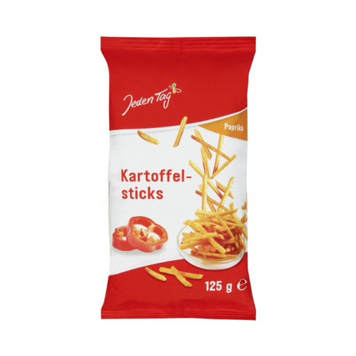 Jeden Tag paprika potato sticks 125 g