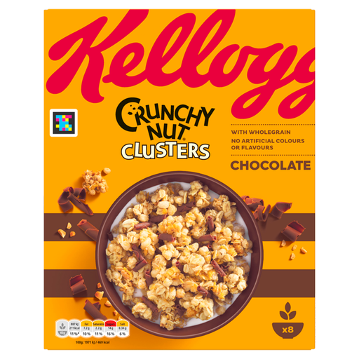 Kellogg's Crunchy Nut Chocolate Clusters 400g