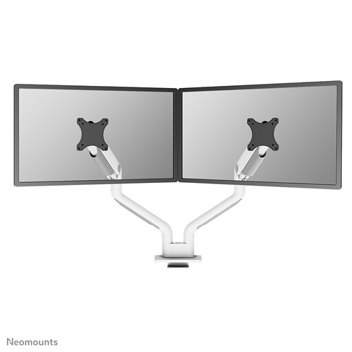Neomounts DS70S-950WH2 heavy-duty dual monitor arm