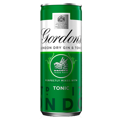 Gordon's & Tonic 250ml