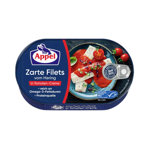 Appel MSC Herring Fillets in Tomato Cream Sauce 200g