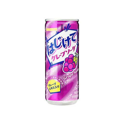 Sangaria Hajikete Grape Soda Can 250g