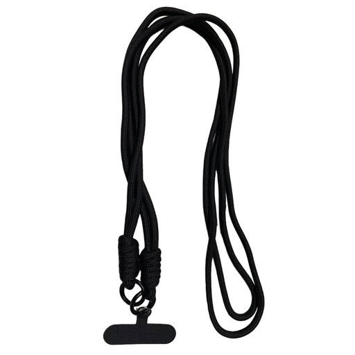 F1A Anti-theft Crossbody Phone Lanyard in Black