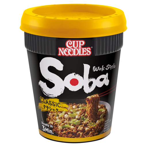 NISSIN Soba Classic Noodles with Yakisoba Sauce 90g