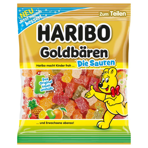 Haribo Sour Goldbears 175g