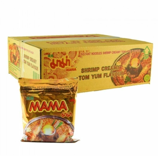 MAMA Instant Noodles Shrimp Creamy 30 x 55g Box