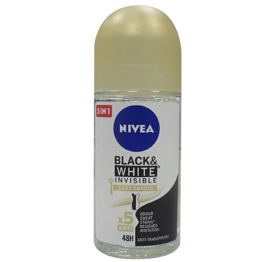 NIVEA Deo Roll-on - Invisible Black & White Pure 50ml