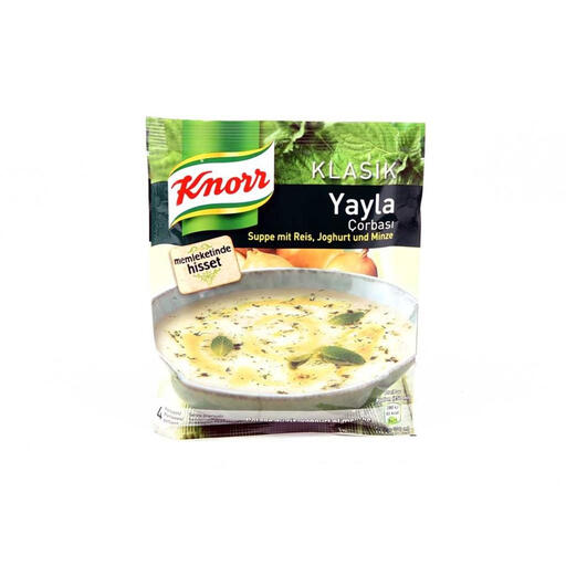 Knorr Turkish Yoghurt Soup with Rice and Mint