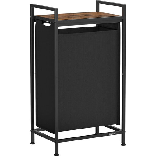 VASAGLE Laundry Basket with Shelf