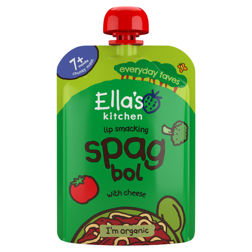 Ella's Kitchen Spaghetti Bolognese Stage 2 pouch