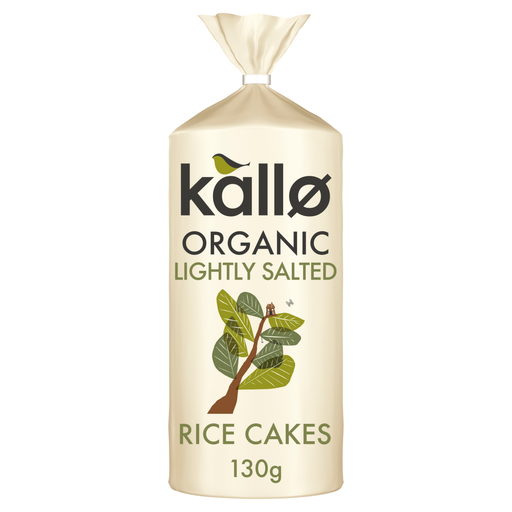 Kallo Organic Lightly Salted Rice Cakes