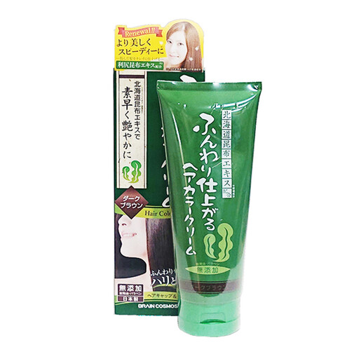 BRAIN COSMOS Rishiri Kombu Natural Care Hair Dye (Dark Brown)